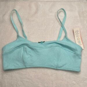 Women's Cotton Barrettes  Bra Colsie Blue size  Small  Extra Comfort Cotton